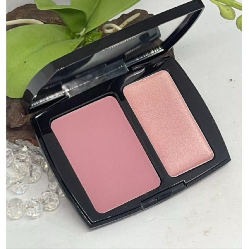 Lancôme - Blush Subtil Duo - Powder Blush & Highlighter - Aplum/Perfect Pink
